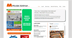 Desktop Screenshot of modelairliner.com